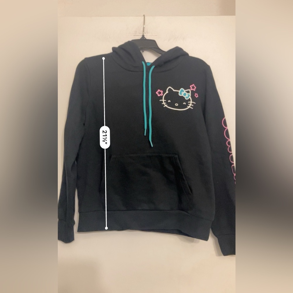 CONVERSE x HELLO KITTY collab hooded sweatshirt women’s medium - Picture 10 of 10